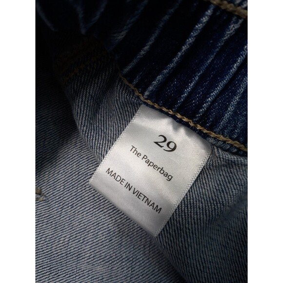 Willow + Root High Rise The Paper Bag Cargo Skinny 29 - Picture 5 of 6